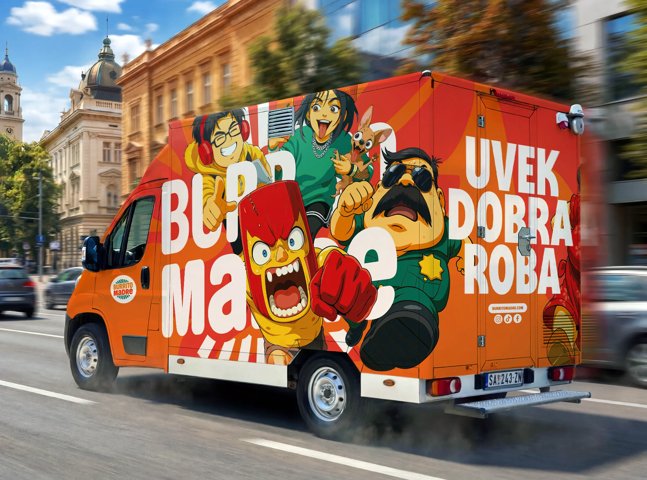 Burrito Madre Food Truck